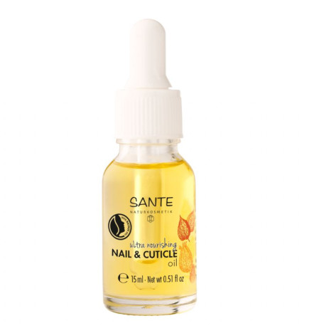 Aceite nutritivo tratamiento uñas y cutículas Sante 15 ml.