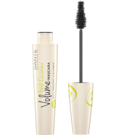 Mascara Fresh Volume (Negro) Sante 10 ml.