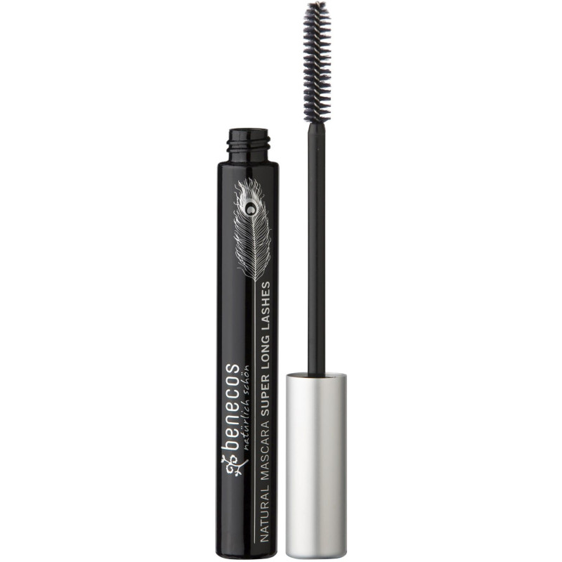 Mascara Benecos Super Long Lashes (Negro)