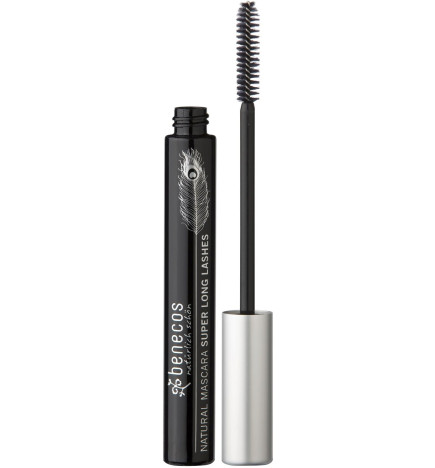 Mascara Benecos Super Long Lashes (Negro)