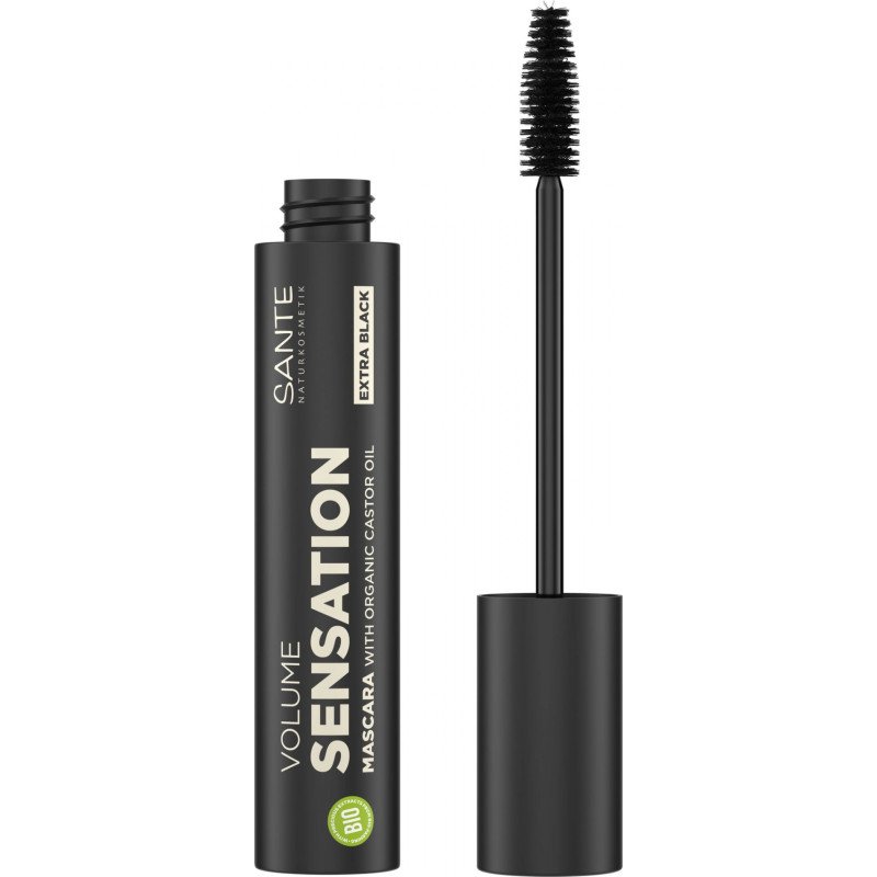 Mascara Volume Sensation (Negro) Sante 12 ml.