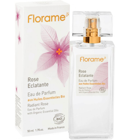 Eau de Parfum Rosa Deslumbrante Florame 50 ml.