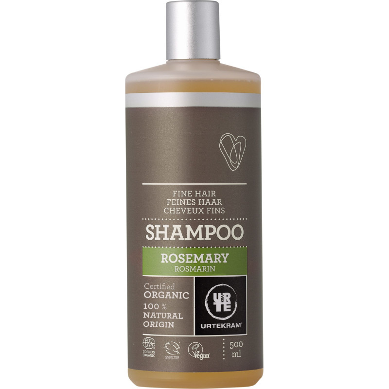 Champú Romero cabello fino Urtekram 500 ml.