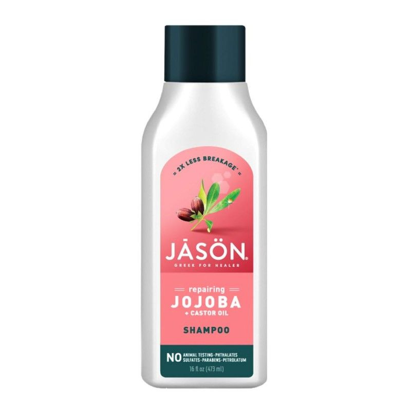 Champú antirotura Jojoba y Aceite Ricino Jason 473 ml.