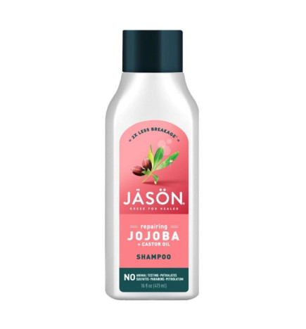 Champú antirotura Jojoba y Aceite Ricino Jason 473 ml.