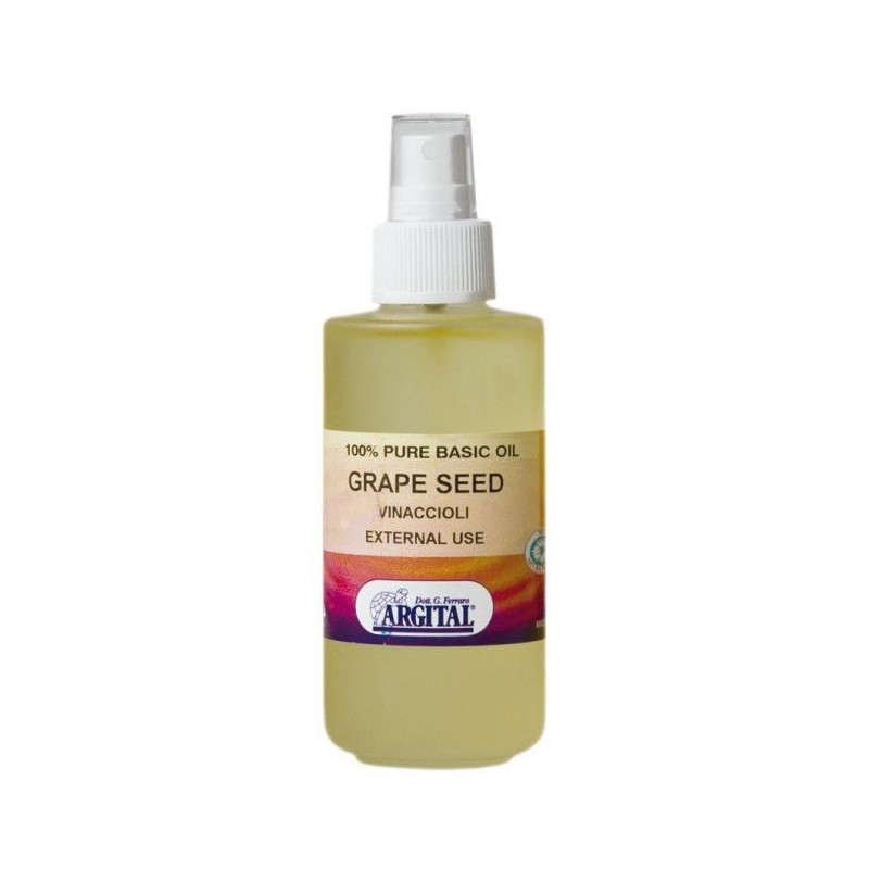 Aceite puro semillas de uva Argital 125 ml.