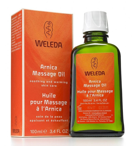 Aceite para Masaje con Árnica Weleda 100 ml.