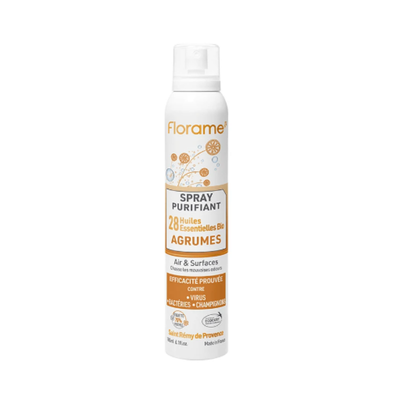 Spray purificante Cítricos Florame 180 ml.