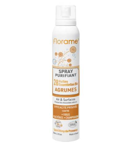 Spray purificante Cítricos Florame 180 ml.