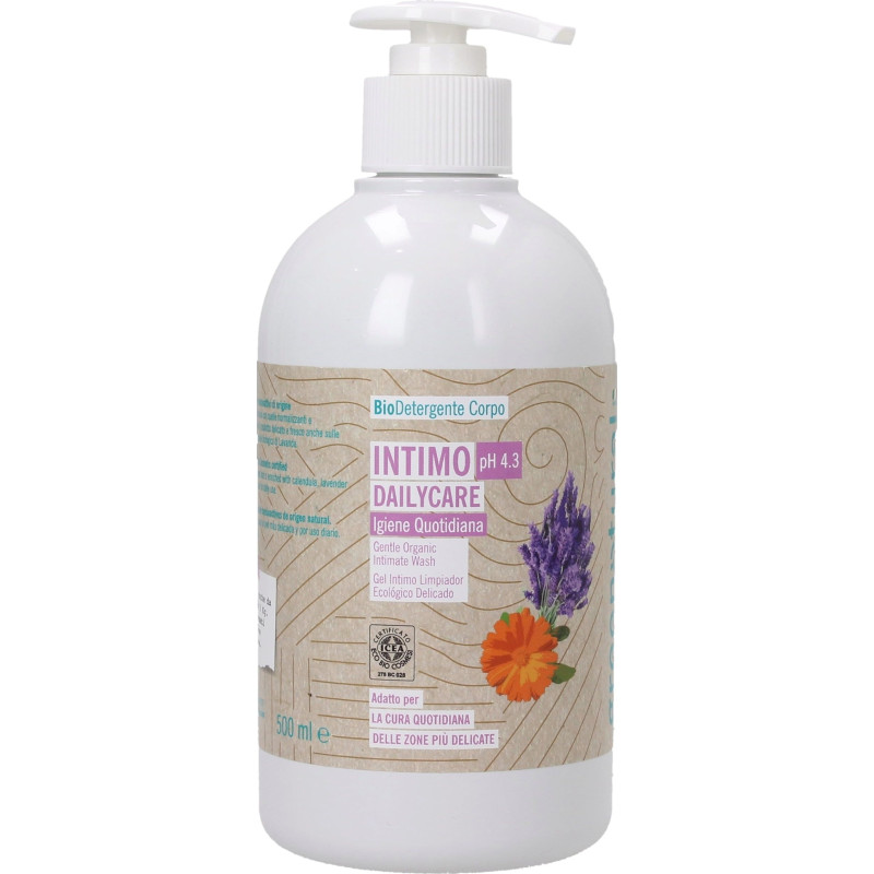 Gel íntimo Caléndula, Lavanda y Arándanos Greenatural 500 ml.