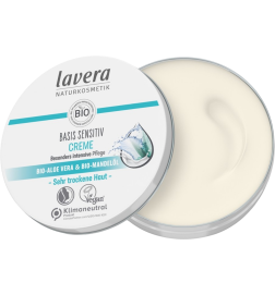 Crema Cara y Cuerpo Lavera Basis Sensitiv 150 ml.