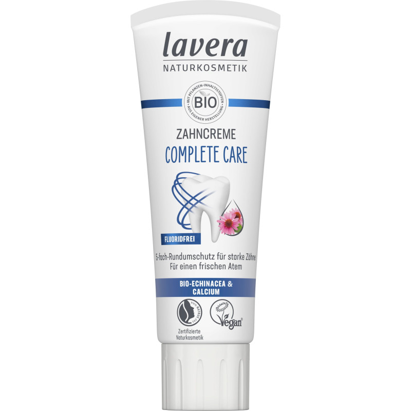 Dentífrico Cuidado completo 5 en 1 Lavera 75 ml.