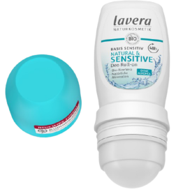 Desodorante roll-on Basis Sensitive Lavera 50 ml.