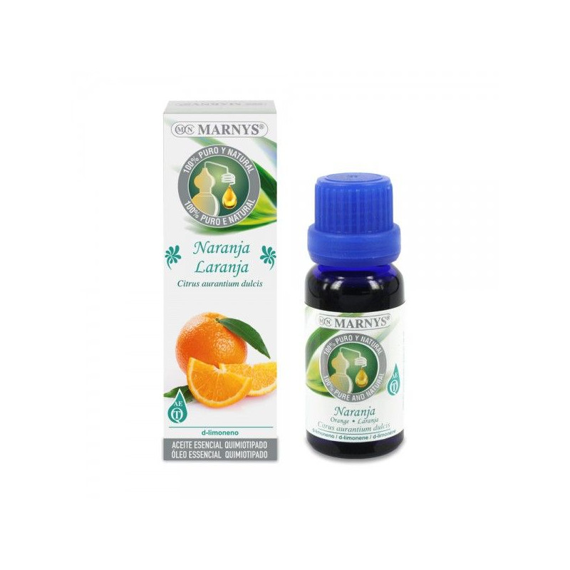 Aceite esencial de Naranja Marnys 15 ml.