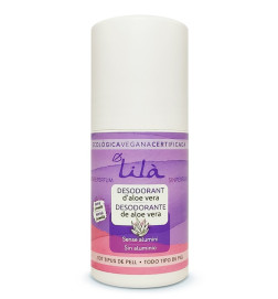 Desodorante unisex roll-on sin perfume Lilà Cosmètics 50 ml.