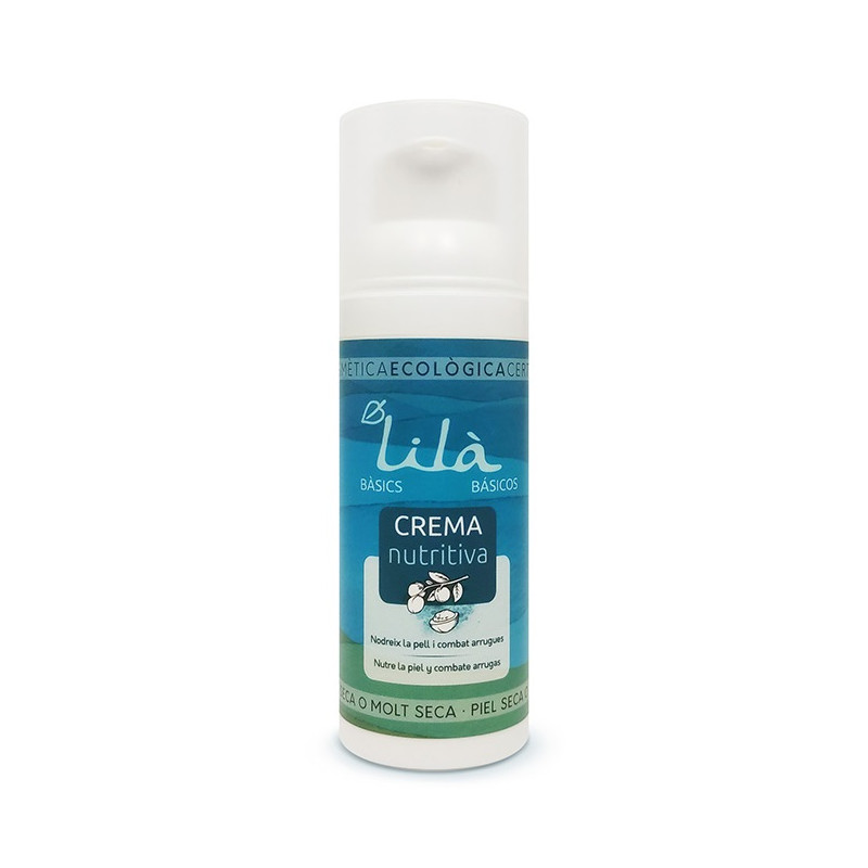 Crema nutritiva facial Lilà  Cosmètics 50 ml.