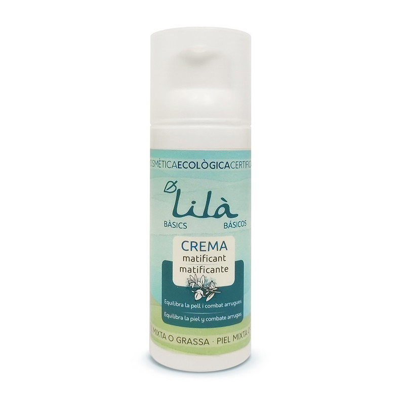 Crema matificante Lilà  Cosmètics 50 ml.