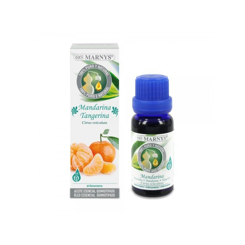 Aceite esencial de Mandarina Marnys 15 ml.