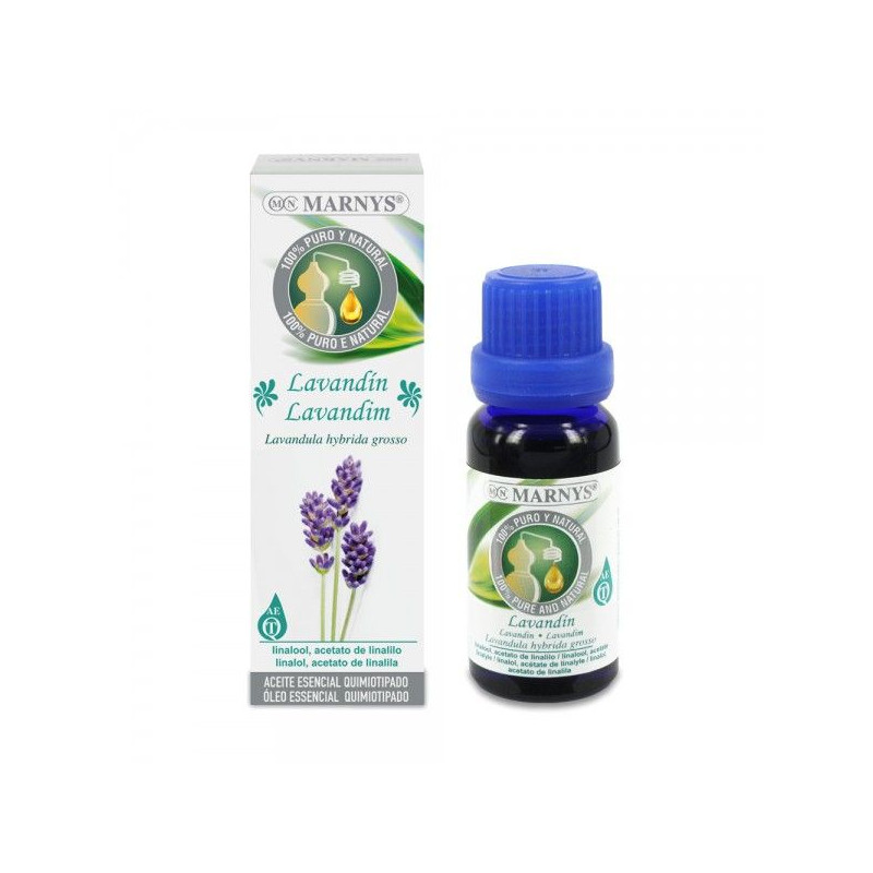 Aceite esencial de Lavandín Marnys 15 ml.