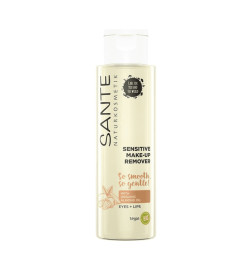 Aceite desmaquillante suave para ojos Sante 100 ml.