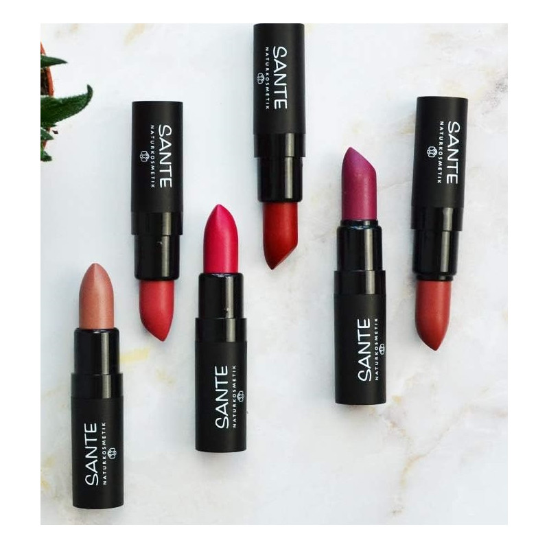 Barras de labios mates Sante (8 colores)