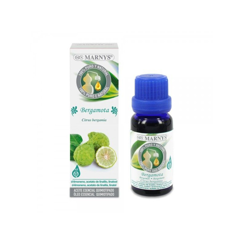 Aceite esencial de Bergamota Marnys 15 ml.