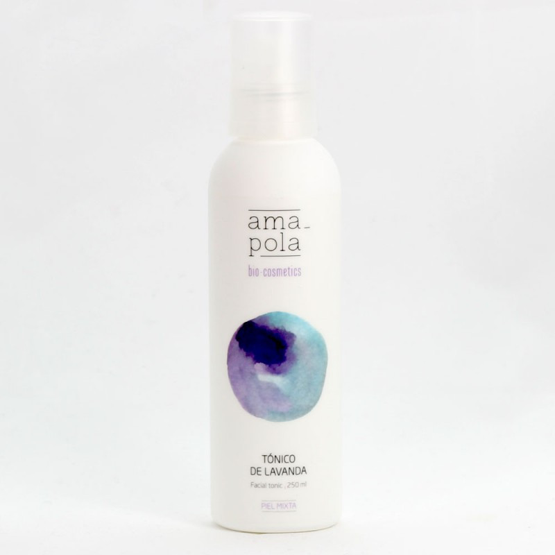 Tónico facial de Lavanda (piel mixta) Amapola Biocosmetics 250 ml.