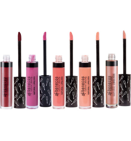 Brillo de labios Lipgloss Benecos (5 colores)