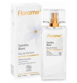 Eau de Parfum Camelia Blanca Florame 50 ml.