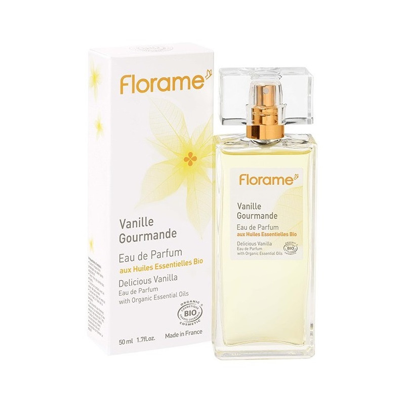 Eau de Parfum Vainillia Gourmet Florame 50 ml.