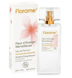 Eau de Parfum Fleur d'Oranger Florame 50 ml.