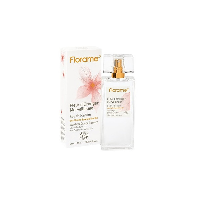 Eau de Parfum Fleur d'Oranger Florame 50 ml.