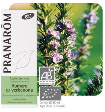 Aceite esencial Romero Verbenona Pranarom 10 ml.