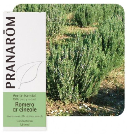 Aceite esencial Romero QT Cineol Pranarom 10 ml.