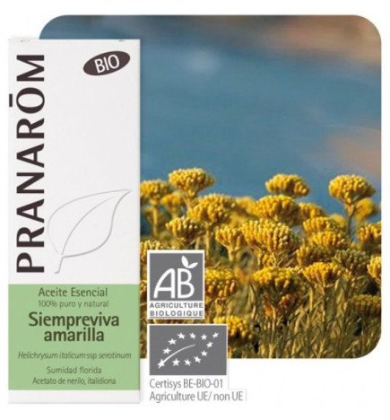 Aceite esencial Siempreviva Amarilla Pranarom 5 ml.