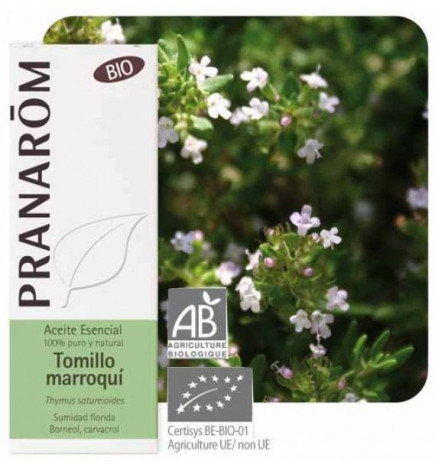 Aceite esencial Tomillo Marroquí Pranarom 10 ml.