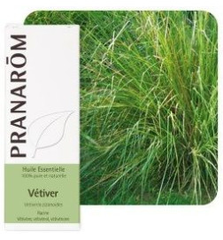 Aceite esencial Vetiver Pranarom 10 ml.