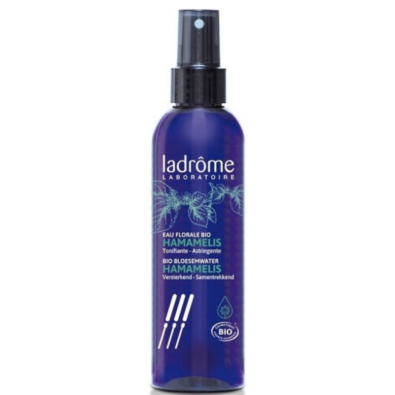 Agua floral (hidrolato) de Hamamelis Ladrome 200 ml.