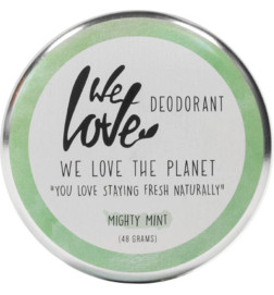 Desodorante lata Mighty Mint We Love The Planet 48 g.