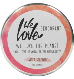 Desodorante lata Sweet Serenity We Love The Planet 48 g.