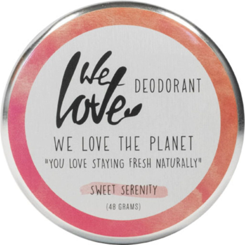 Desodorante lata Sweet Serenity We Love The Planet 48 g.