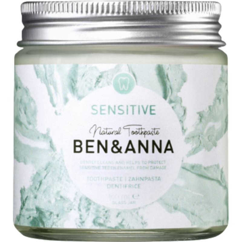 Pasta dental Sensitive Ben & Anna 100 ml.