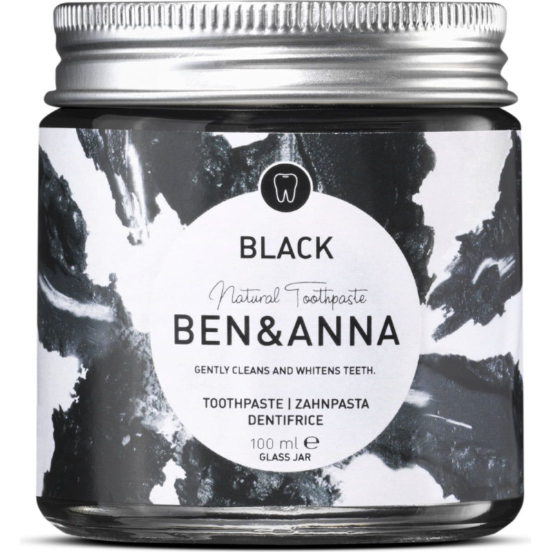 Pasta dental Black Ben & Anna 100 ml.