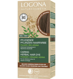 Color vegetal Logona Chocolate 100 gr.