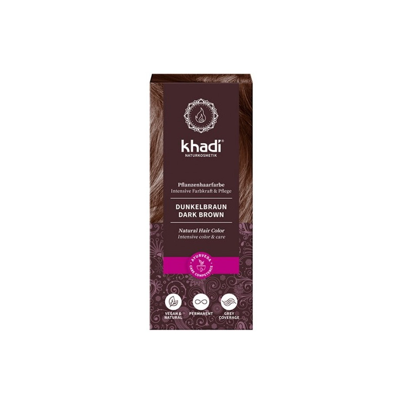 Castaño Oscuro Khadi 100 g.