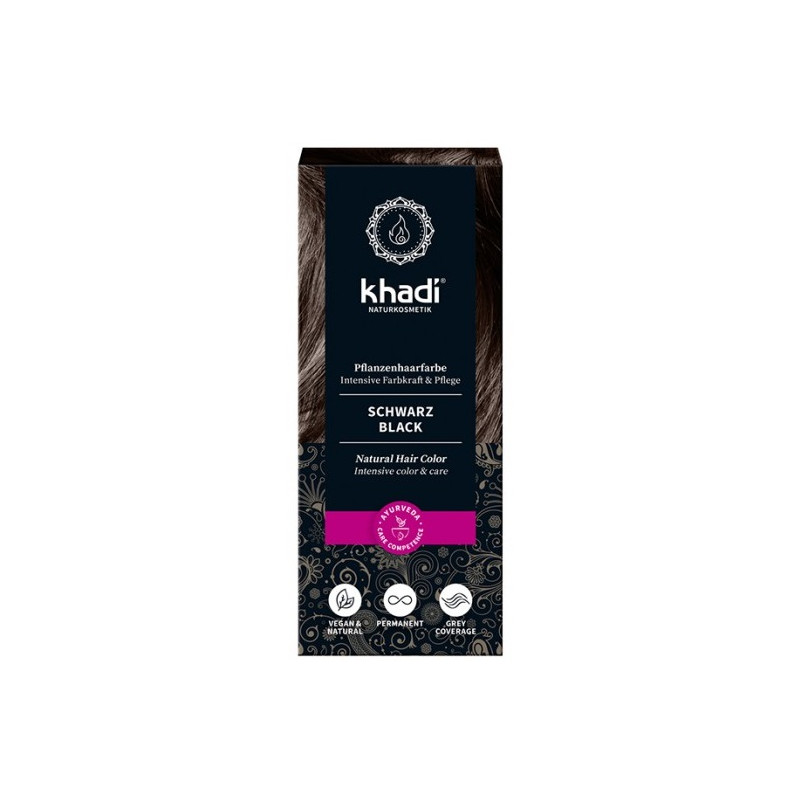 Tinte Negro Khadi 100 g.