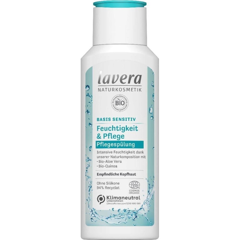 Acondicionador hidratante Basis Sensitiv Lavera 200 ml.