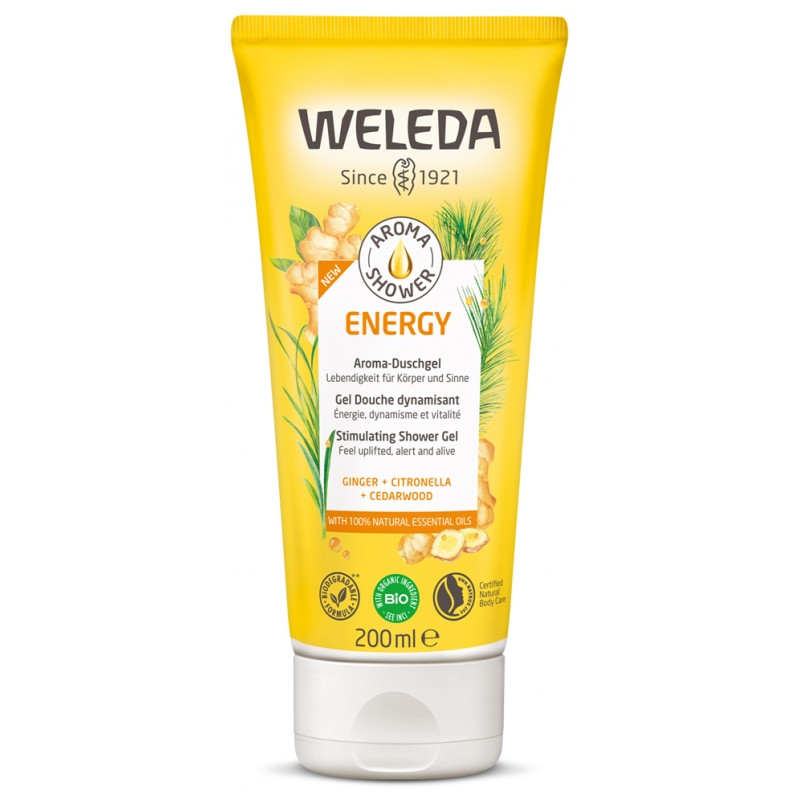 Gel ducha Energy Weleda 200 ml.