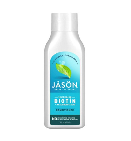 Acondicionador Biotina y Ácido Hialurónico Jason 473 ml.
