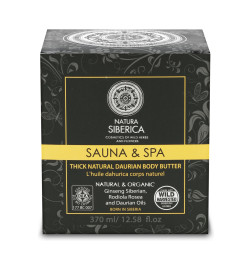 Manteca Sauna & Spa Aceite Daúrico Natura Siberica 370 ml.